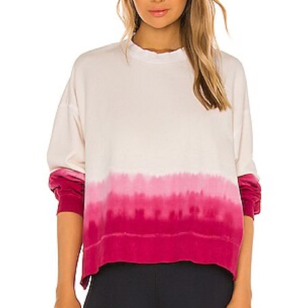 ELECTRIC & ROSE Neil Sweatshirt in Aurora & Cloud, Size Small